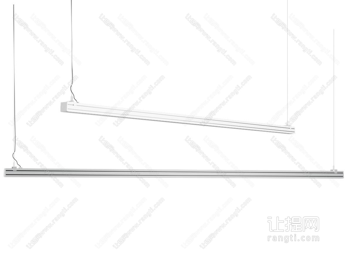 现代一字型吊灯