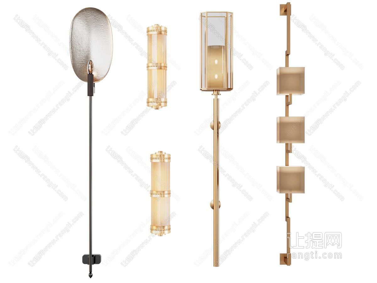 新中式轻奢壁灯