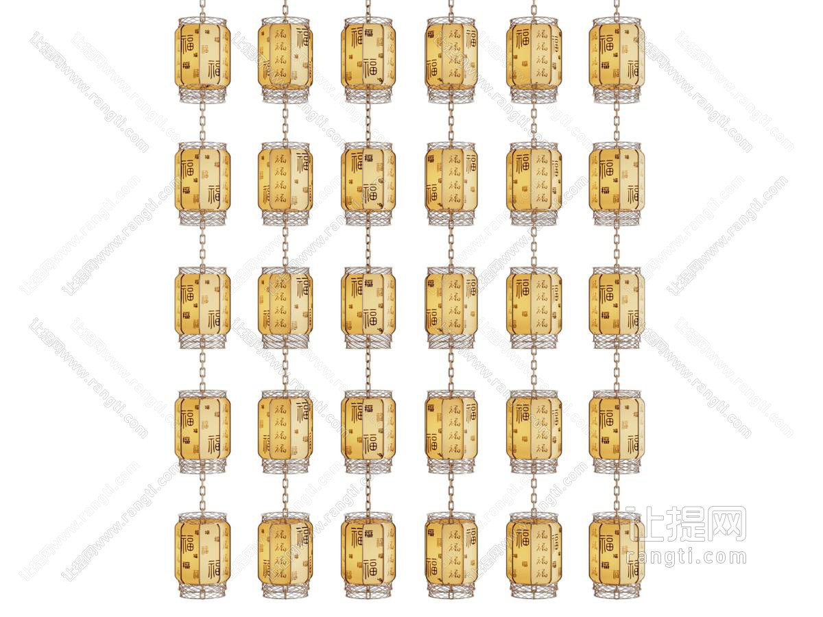 网红打卡灯笼挂件