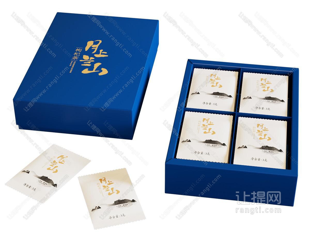 现代枸杞茶包装