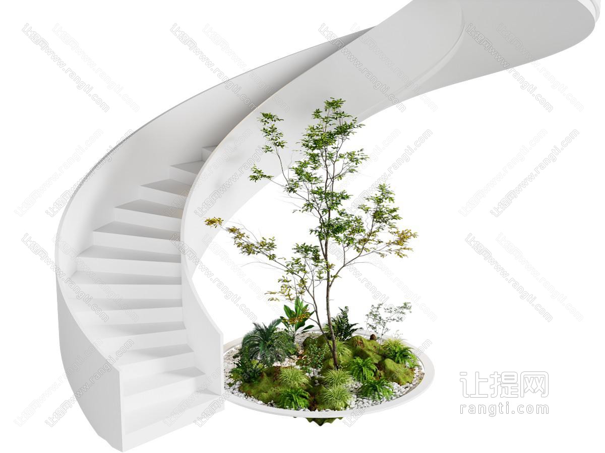 现代景观绿植小品