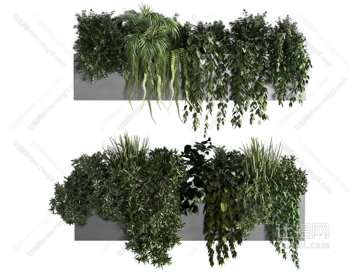 盆栽 花池 植物堆 花箱