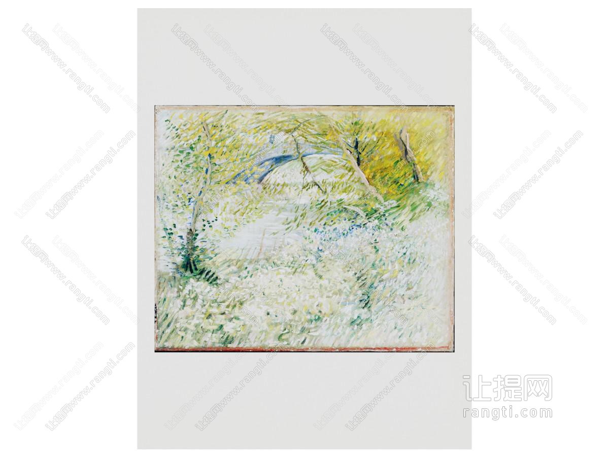 现代油画风景装饰画