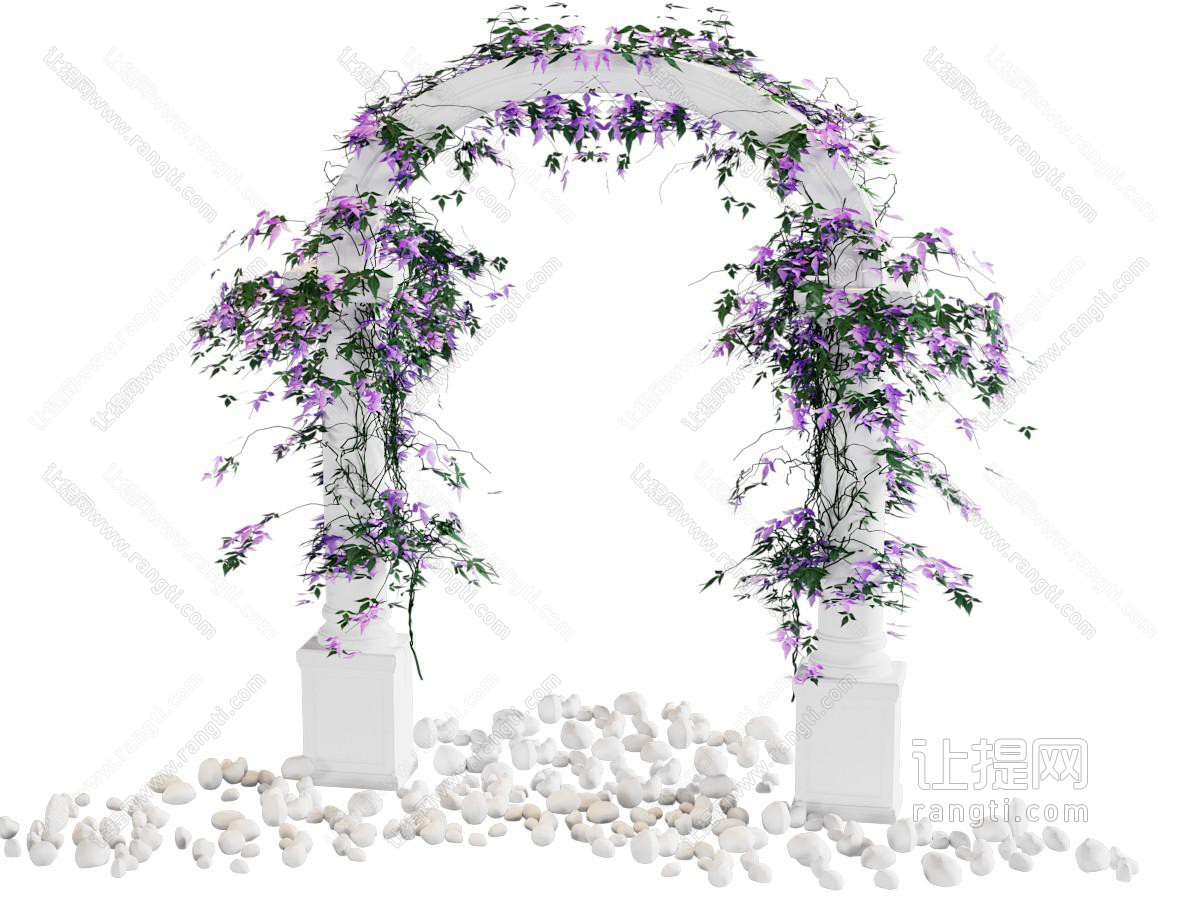 简欧花园门头