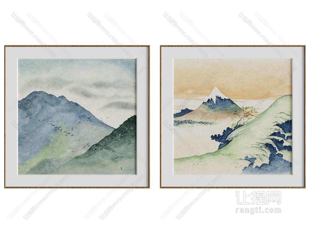 现代挂画