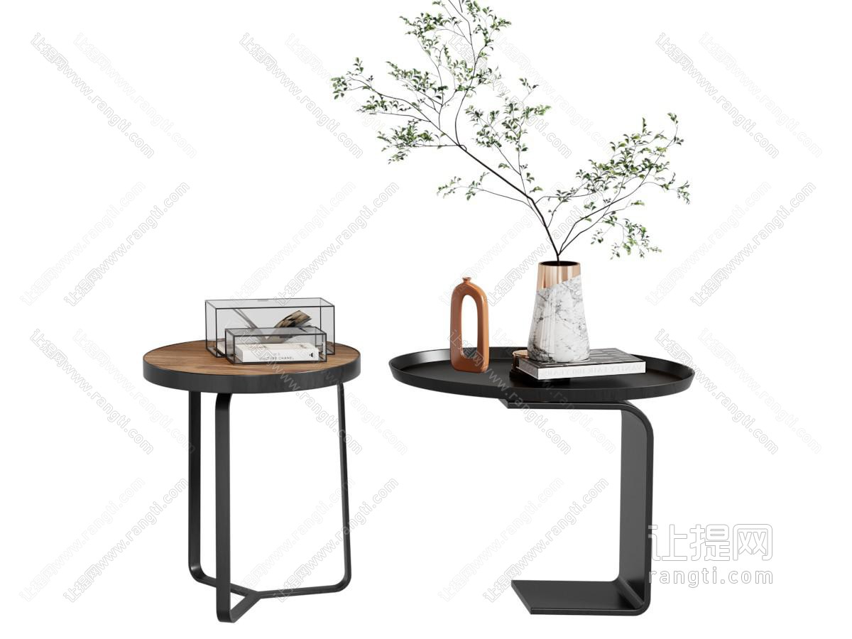现代边几