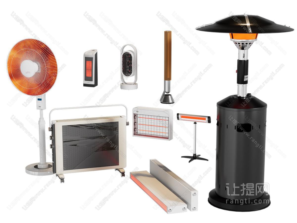 燃气取暖器 伞形电暖器 油酊 暖风机 电热扇小太阳