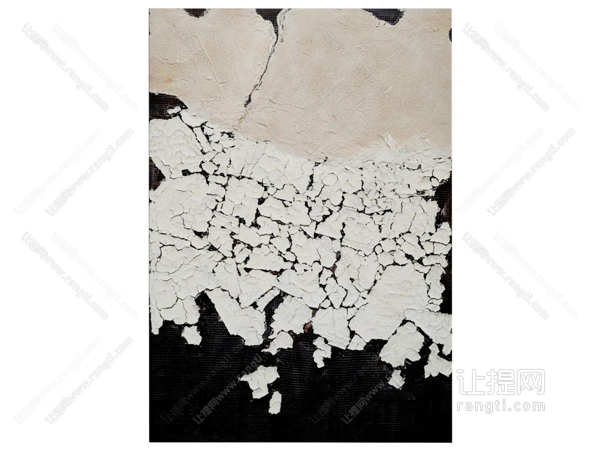 现代意式黑白挂画