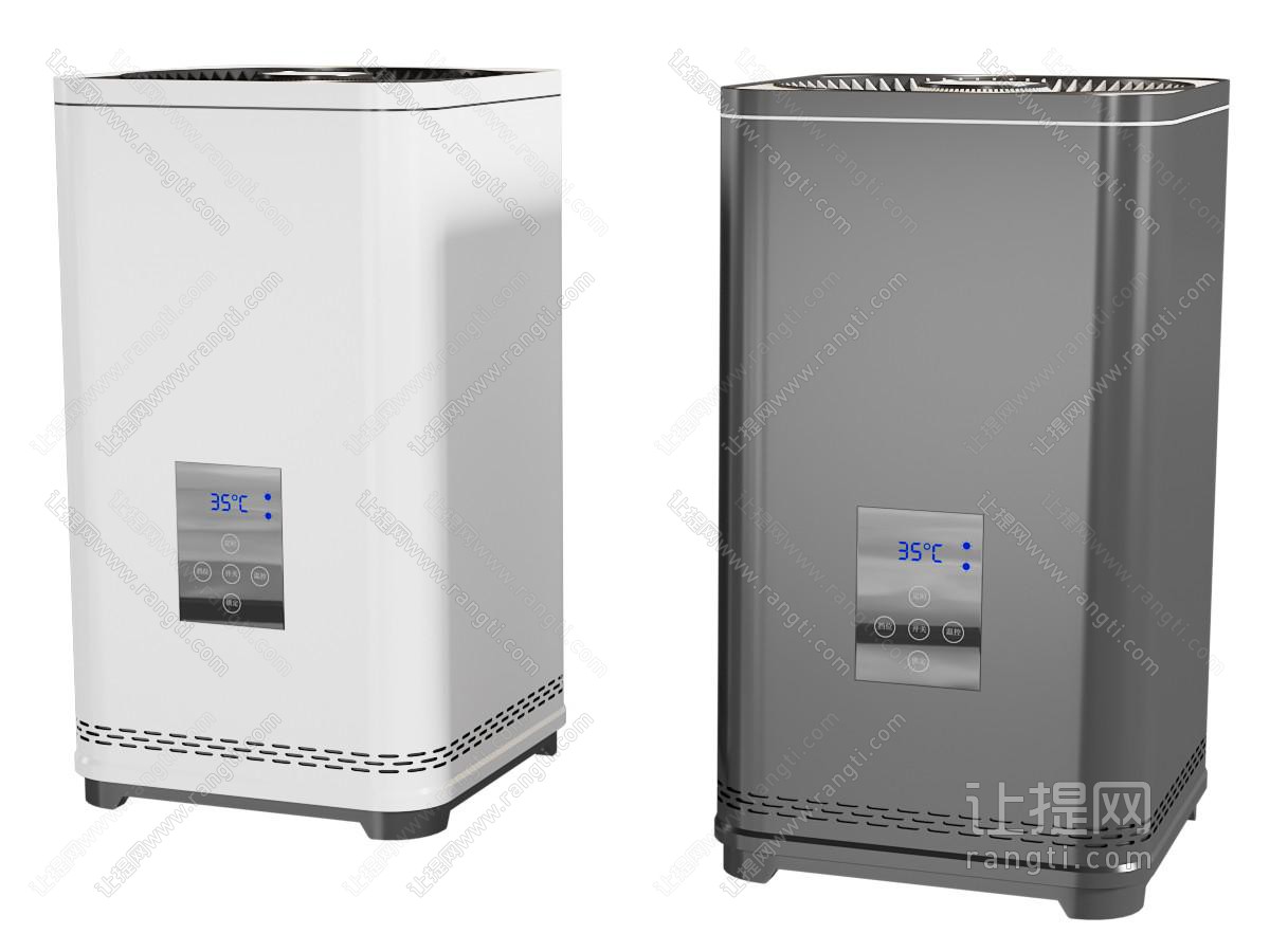 现代空气净化器组合