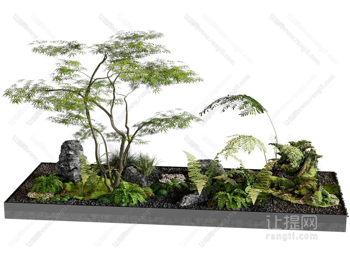 现代景观小品 景观树 户外 现代庭院小品