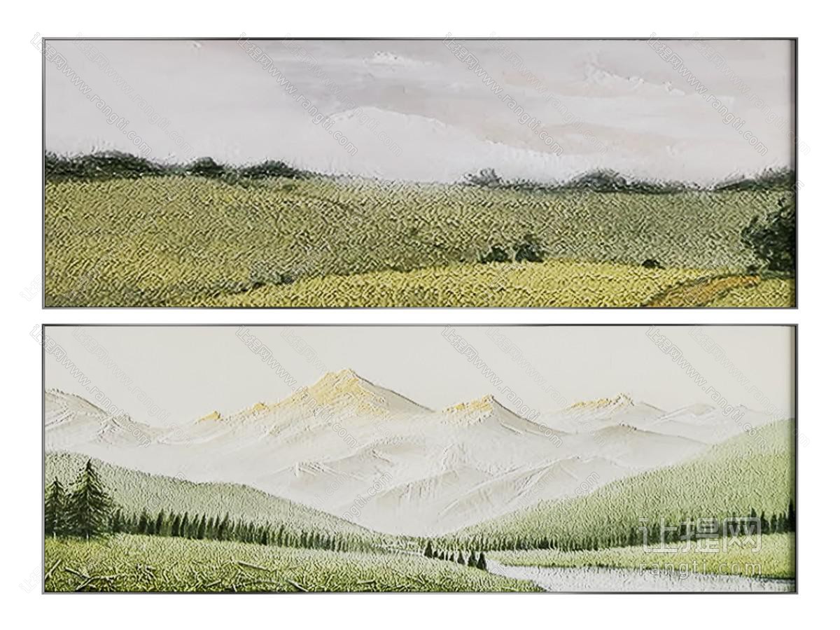 侘寂风抽象画 装饰画