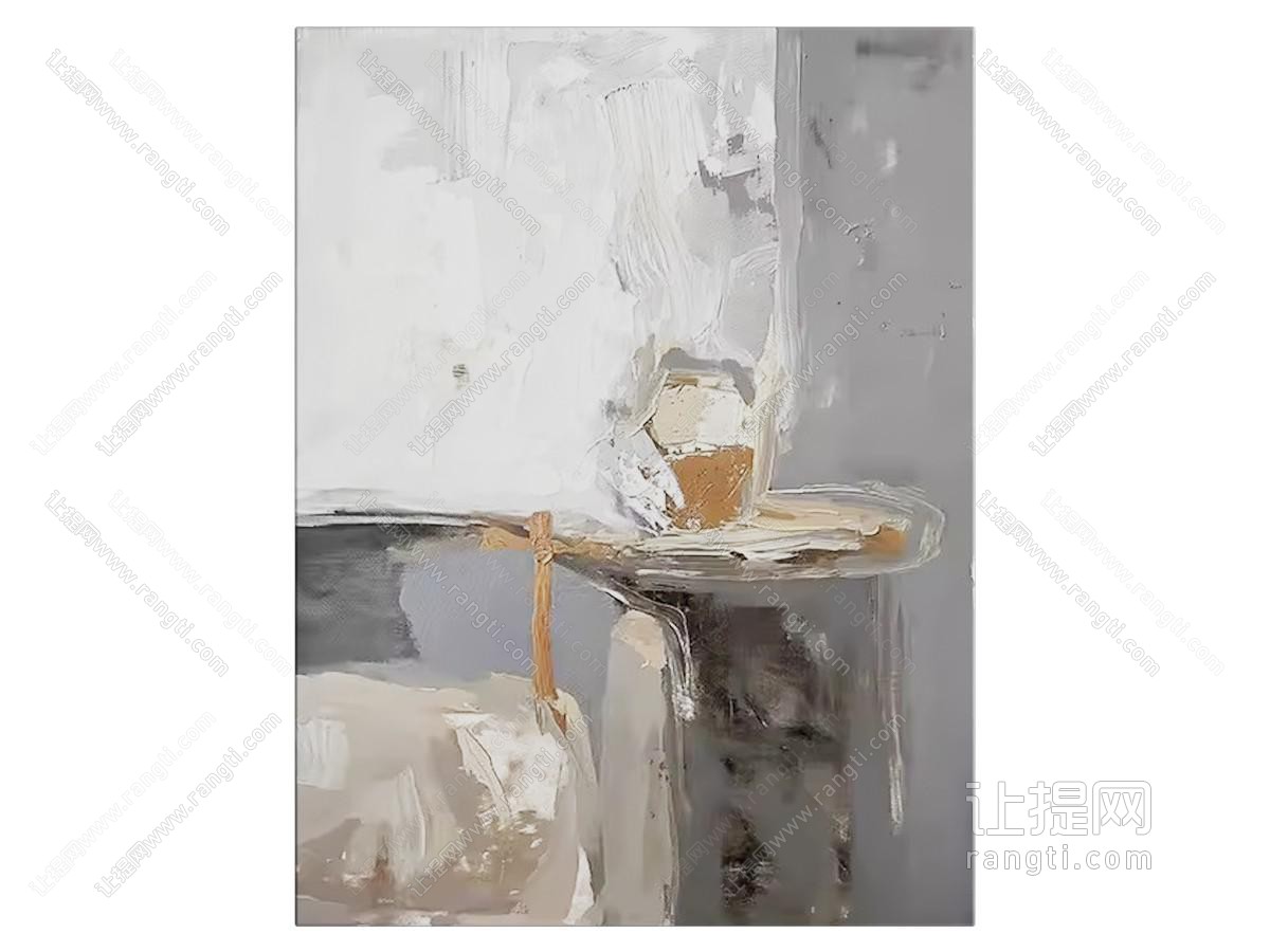 现代抽象装饰挂画