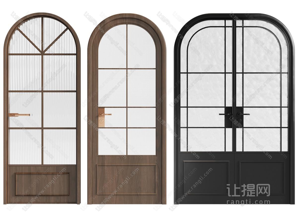美式中古门
