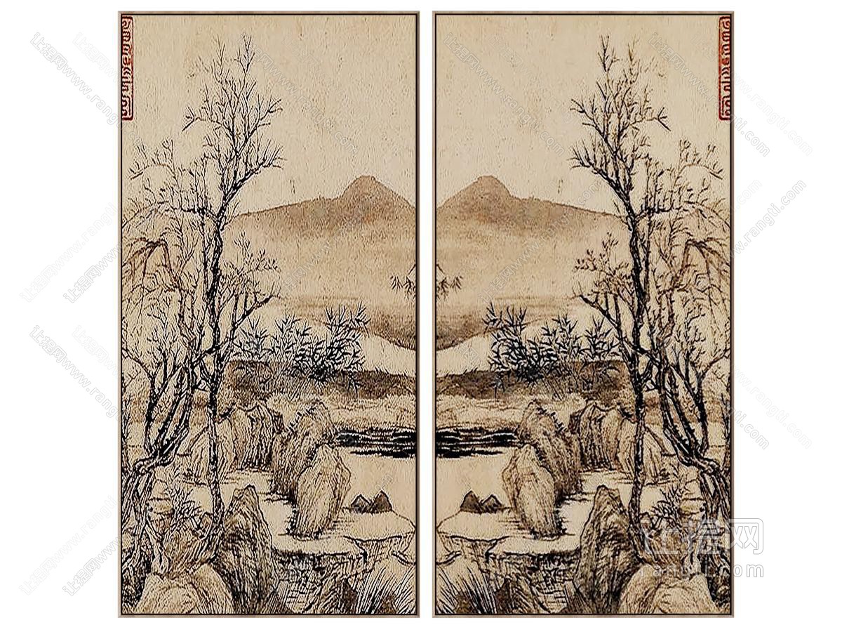 新中式装饰画