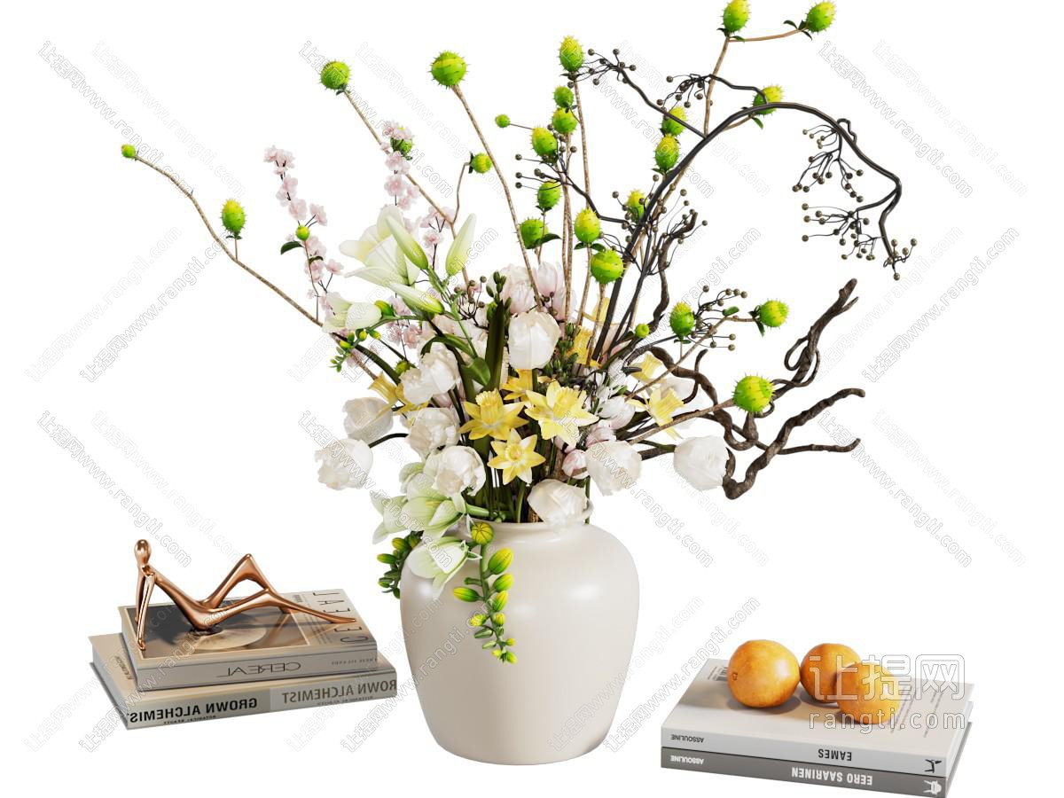 现代花瓶