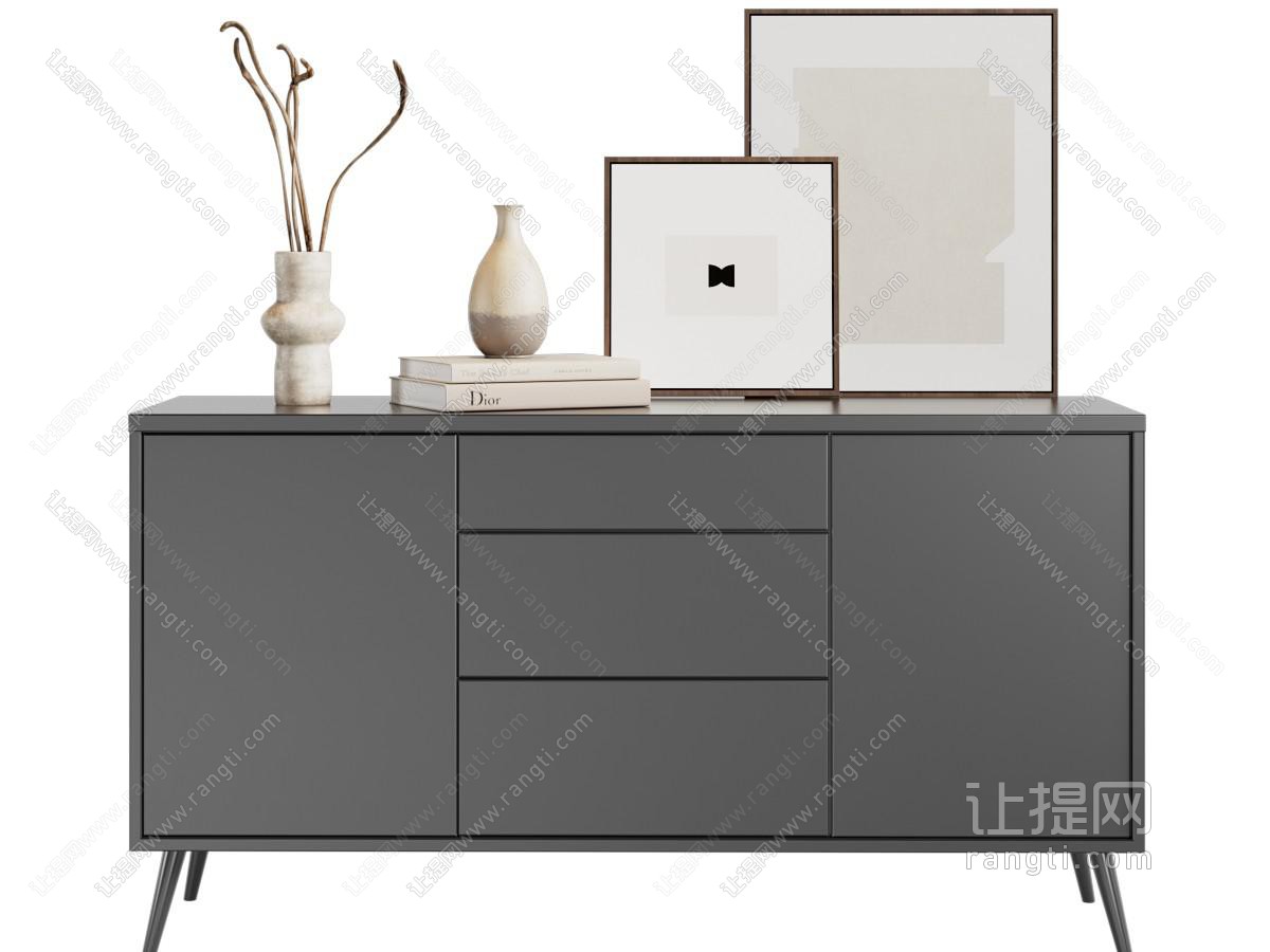 现代玄关柜