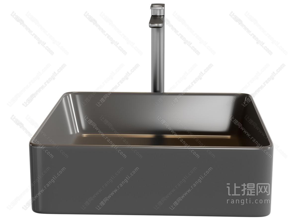洗手盆 黑色台盆