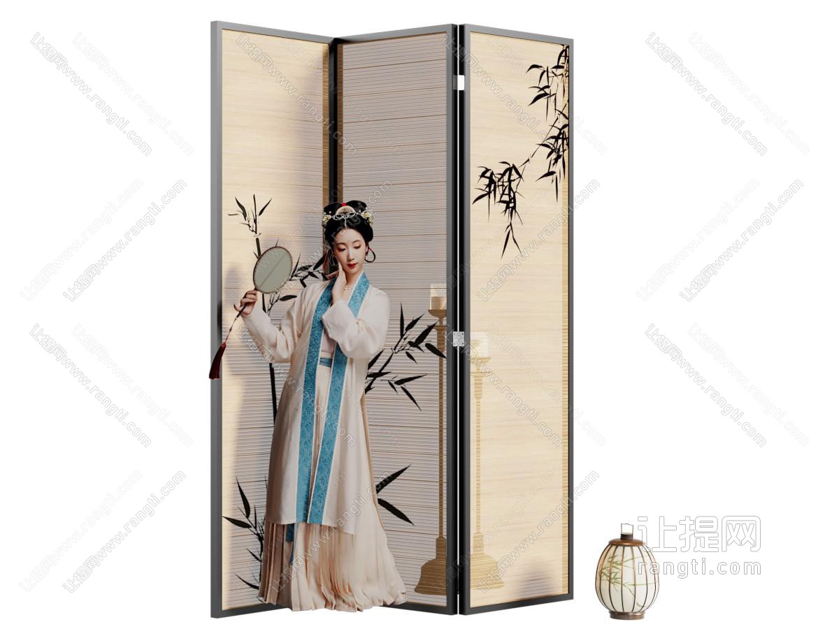 新中式屏风
