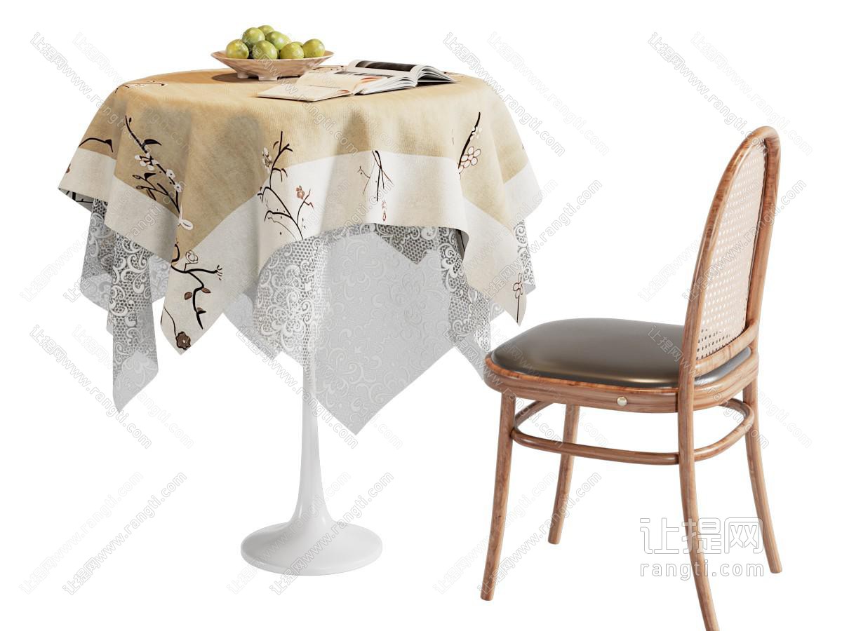 中古侘寂桌布 通用桌布 桌椅组合 摆件 水果
