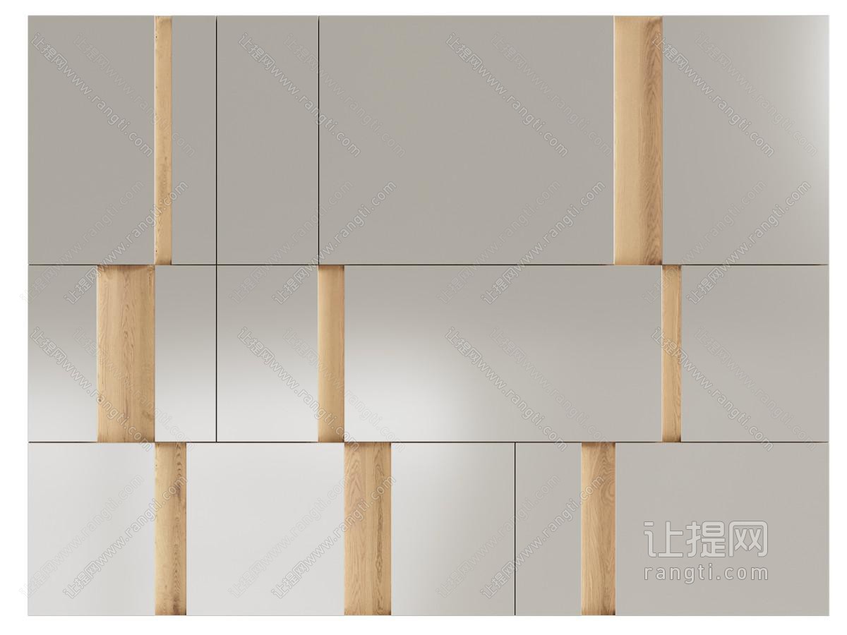 现代装饰墙板
