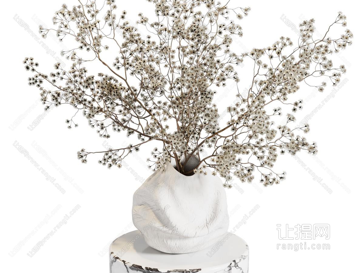 现代花艺 现代花瓶花艺 陶罐花瓶花艺