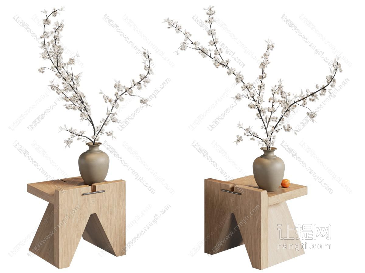 现代装饰花瓶花卉