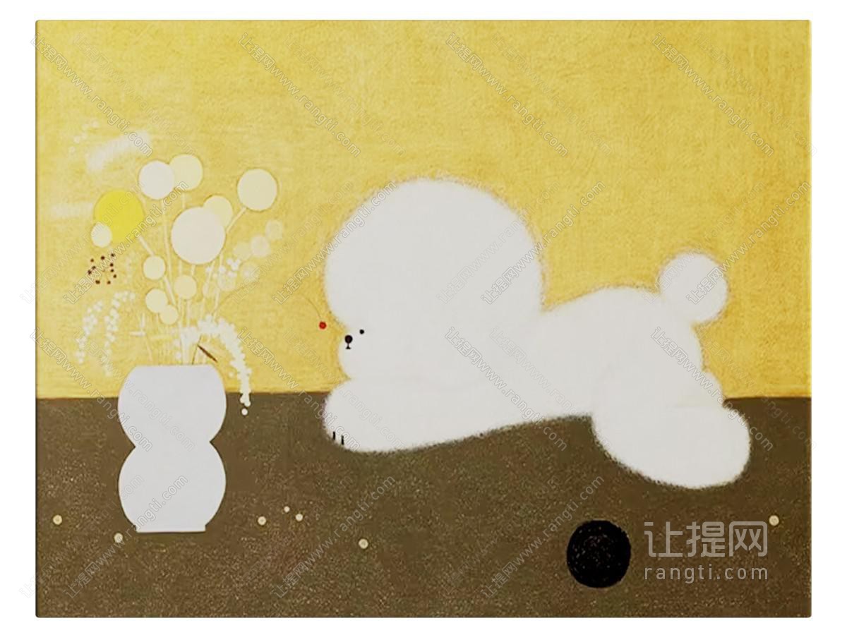 现代儿童挂画