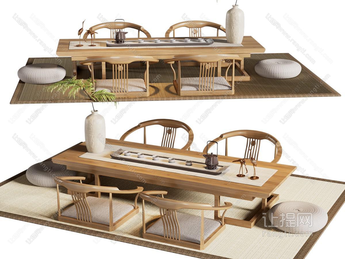 榻榻米茶桌 茶台