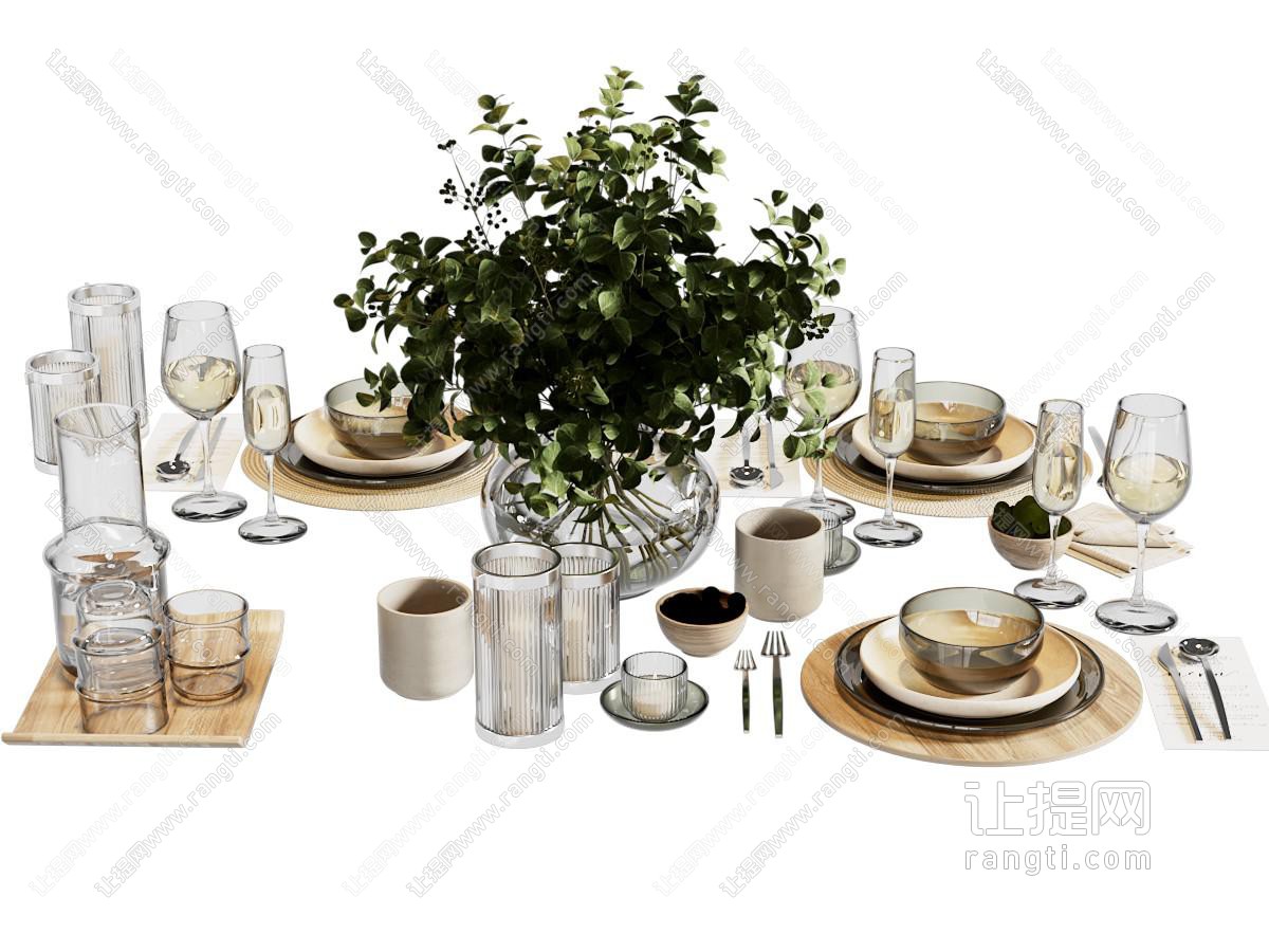 现代轻奢餐具
