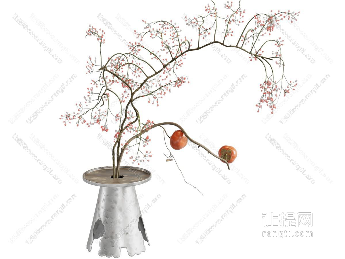 现代花瓶花艺